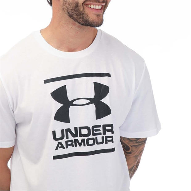 White - Under Armour - Under Armour Ua Gl Foundation Ss T-Shirt Mens