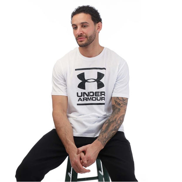 White - Under Armour - Under Armour Ua Gl Foundation Ss T-Shirt Mens