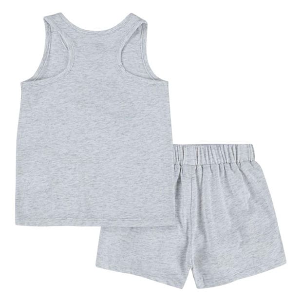 White - Nike - Club Tank & Shorts Set