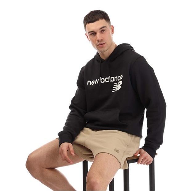 Black - New Balance - Classic Core Fleece Hoodie