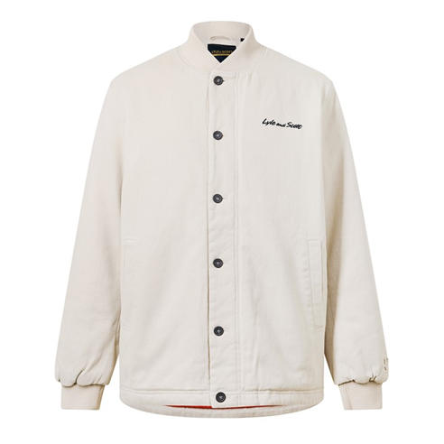 Lyle and Scott - Wadded Logo Jacket