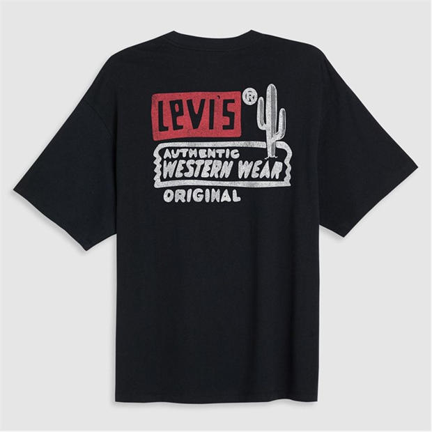 Blue - Levis - Graphic Short Stack T-Shirt