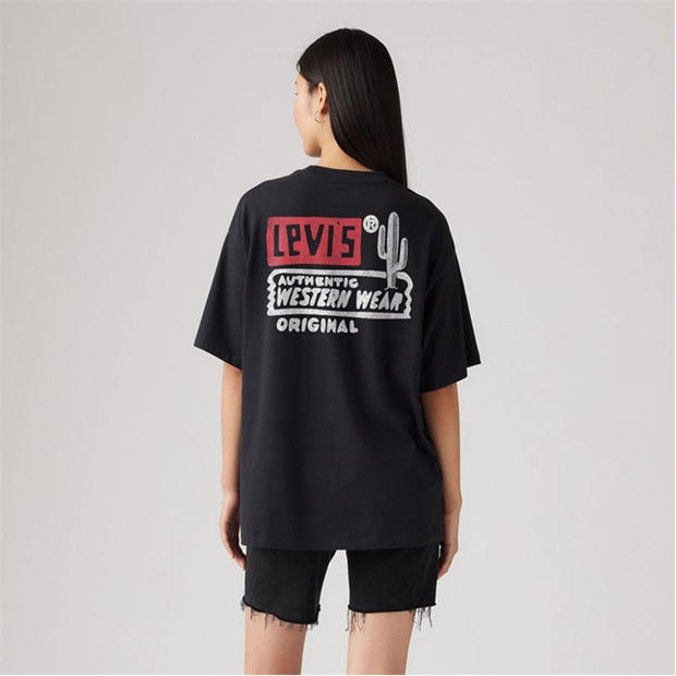 Blue - Levis - Graphic Short Stack T-Shirt