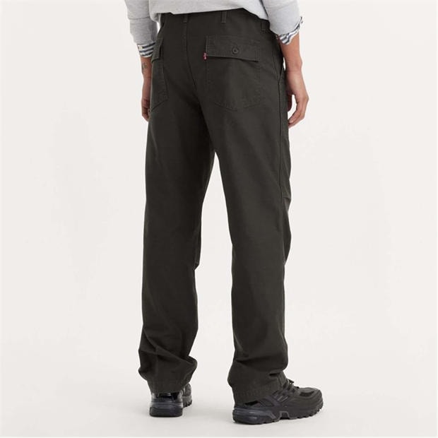 Black - Levis - Loose Straight Surplus Pants
