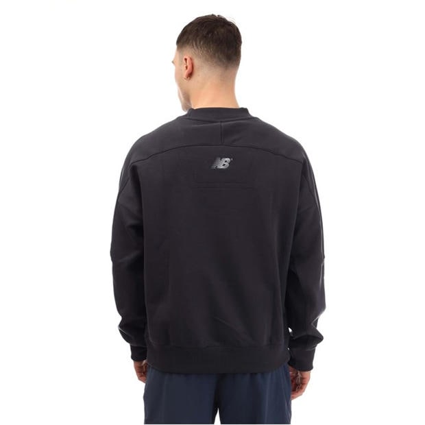 Navy - New Balance - Archive French Terry Crewneck Sweatshirt