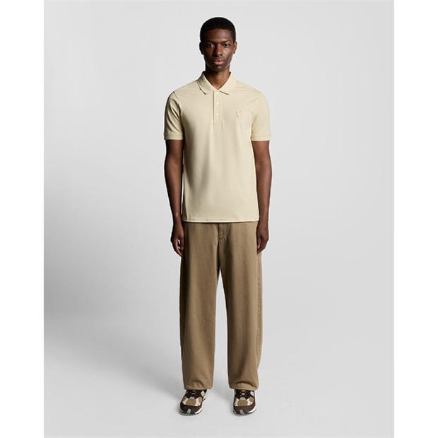Beige - Lyle and Scott - Superfine Polo Shirt