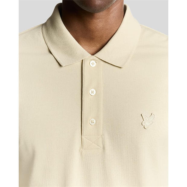 Beige - Lyle and Scott - Superfine Polo Shirt