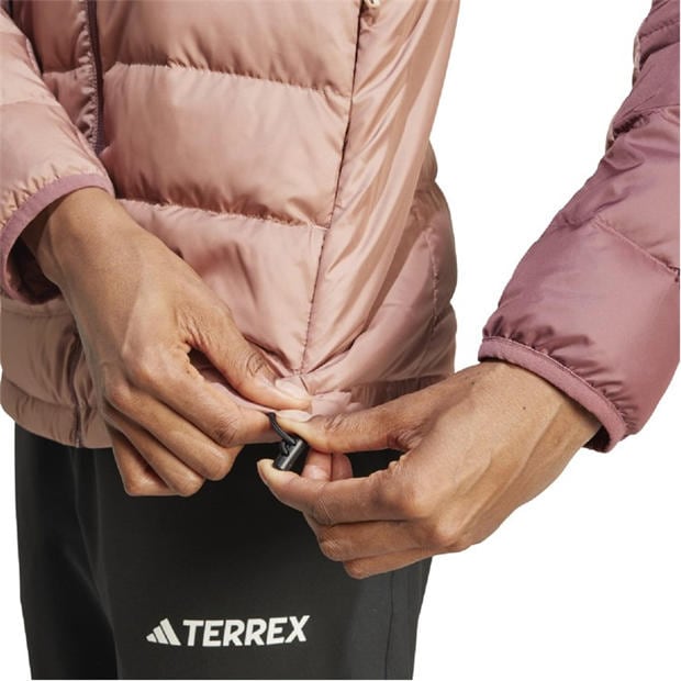 Beige - adidas - Terrex Multi Light Down Hooded Jacket