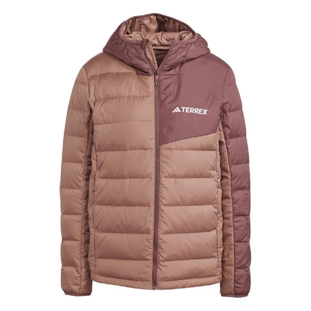 Beige - adidas - Terrex Multi Light Down Hooded Jacket