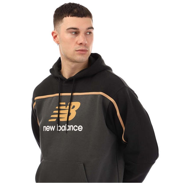 Black - New Balance - Classic Fleece Hoodie
