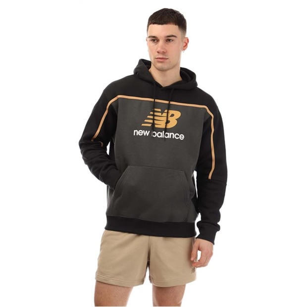 Black - New Balance - Classic Fleece Hoodie