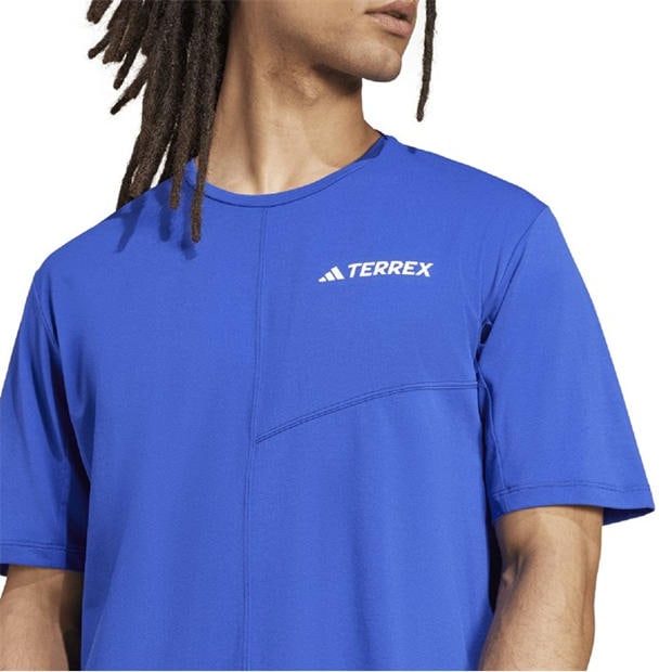 Blue - adidas - Terrex Multi Climacool T-Shirt