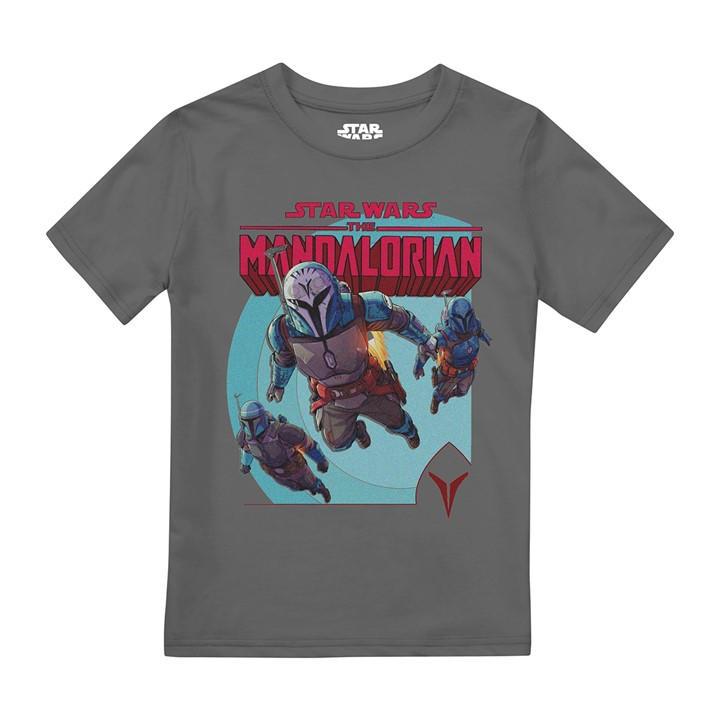 Star Wars Boys Grey Mandalorians Attack, Sports Direct