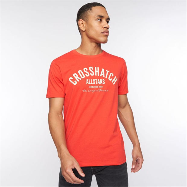 Multi colour - Crosshatch - 5 Pack of Weymouth T-Shirts