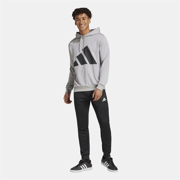 Grey - adidas - Big Logo French Terry Tracksuit