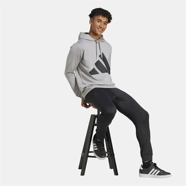 Grey - adidas - Big Logo French Terry Tracksuit