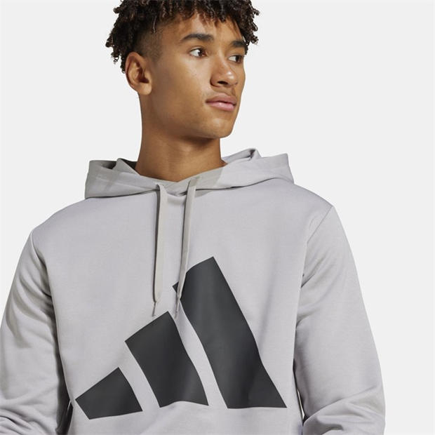 Grey - adidas - Big Logo French Terry Tracksuit