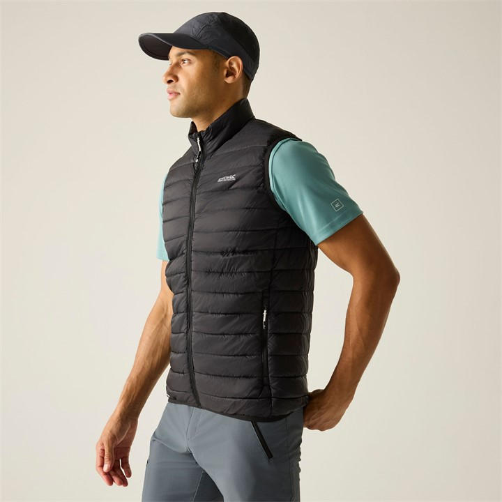 Regatta Men's Black Hillpack Ii Water-Repellent Bodywarmer in Size XL, Sports Direct - Image 2