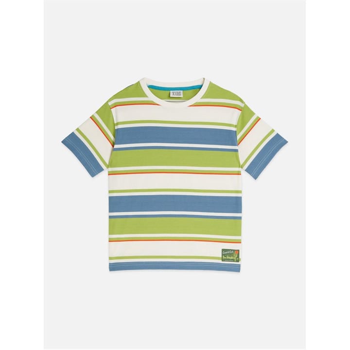 Scotch And Soda Boys Blue Kids' Oversized Fit T-Shirt in Size 13 - 14 Years, Sports Direct
