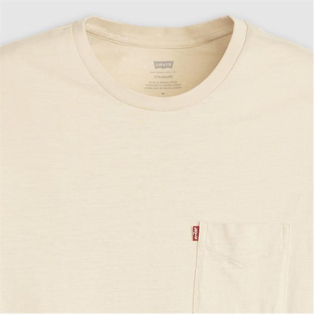 Cream - Levis - Classic Pocket T-Shirt