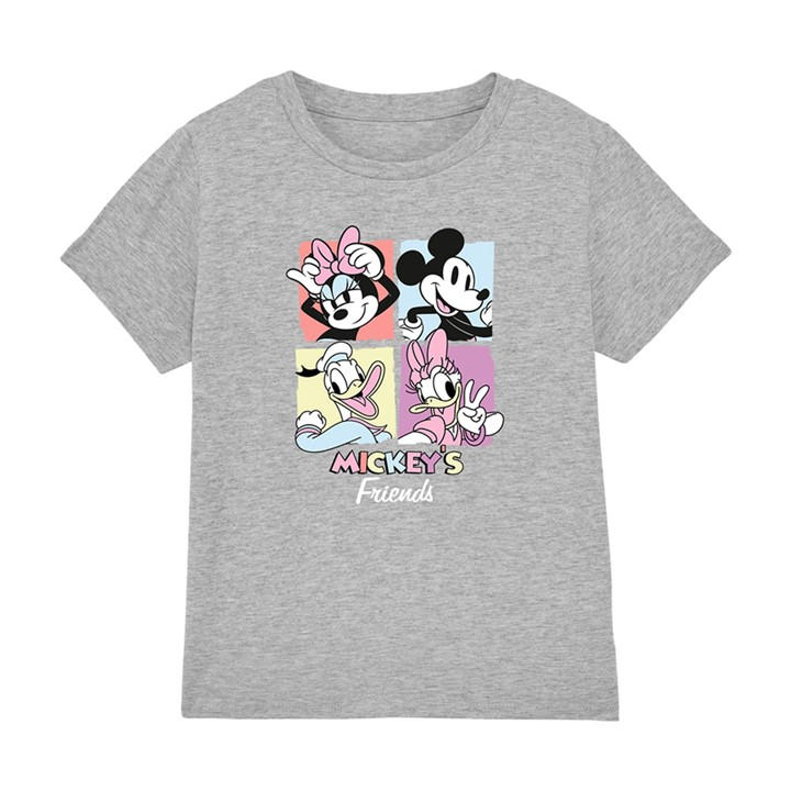 Disney Girls Grey Mickey Mouse Friend Squares, Sports Direct