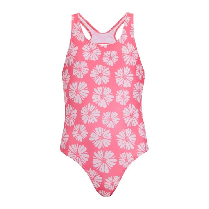 Regatta  Kids Pinkhazpetal Kids Katrisse Stretch Swimwear in Size 13 Years, Sports Direct