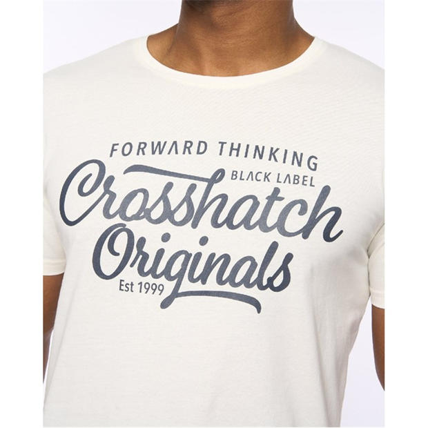 Multi colour - Crosshatch - 5 Pack of College Theme Print T-Shirts
