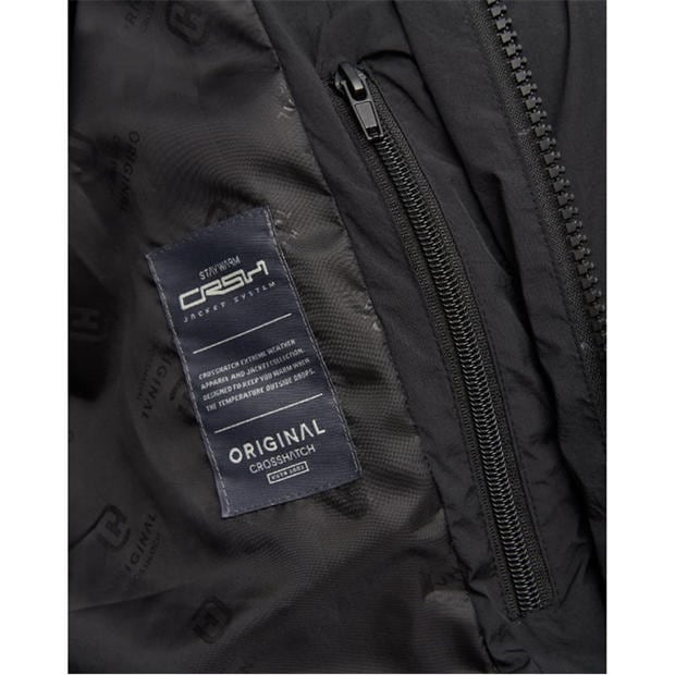 Black - Crosshatch - Kaptoore Jacket