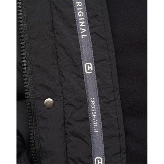 Black - Crosshatch - Kaptoore Jacket