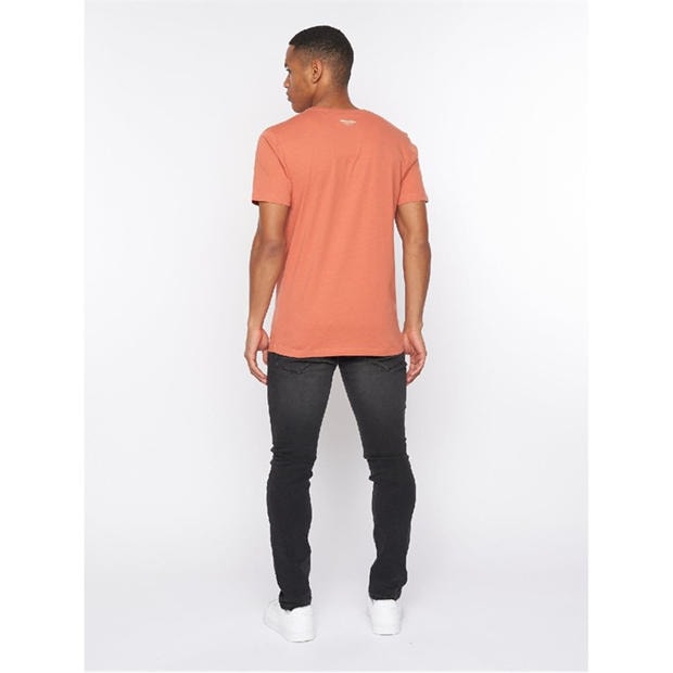 Multi colour - Crosshatch - 5 Pack of Brandax Print T-Shirts