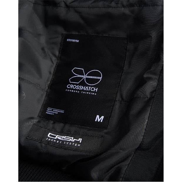 Black - Crosshatch - Milwaka Fur Lined Hood Jacket