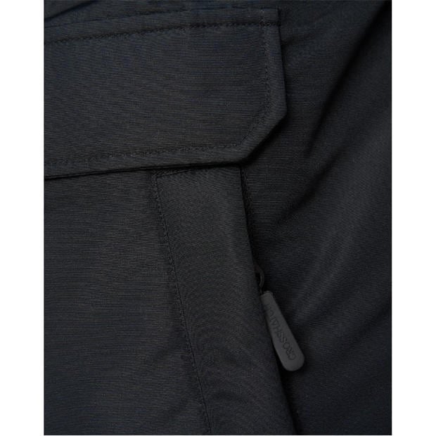 Black - Crosshatch - Milwaka Fur Lined Hood Jacket