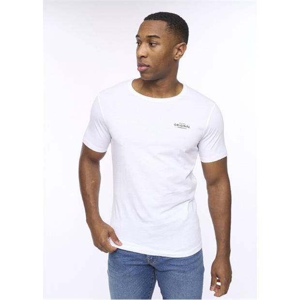 Multi colour - Crosshatch - 5 Pack of Basic Standard T-Shirts
