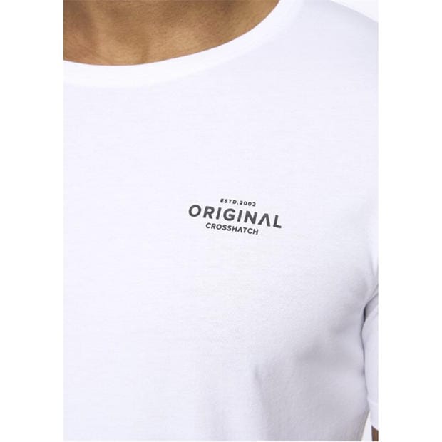 Multi colour - Crosshatch - 5 Pack of Basic Standard T-Shirts