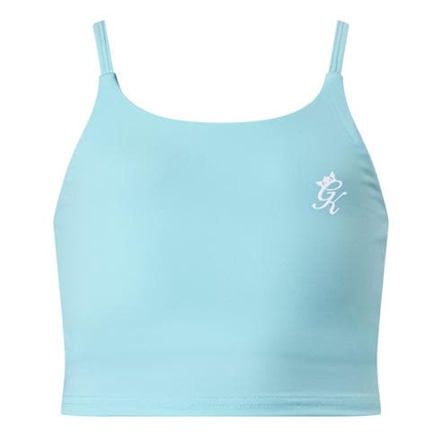 Gym King - Gym King Kids 365 Long Line Tank - Pale Turquoise