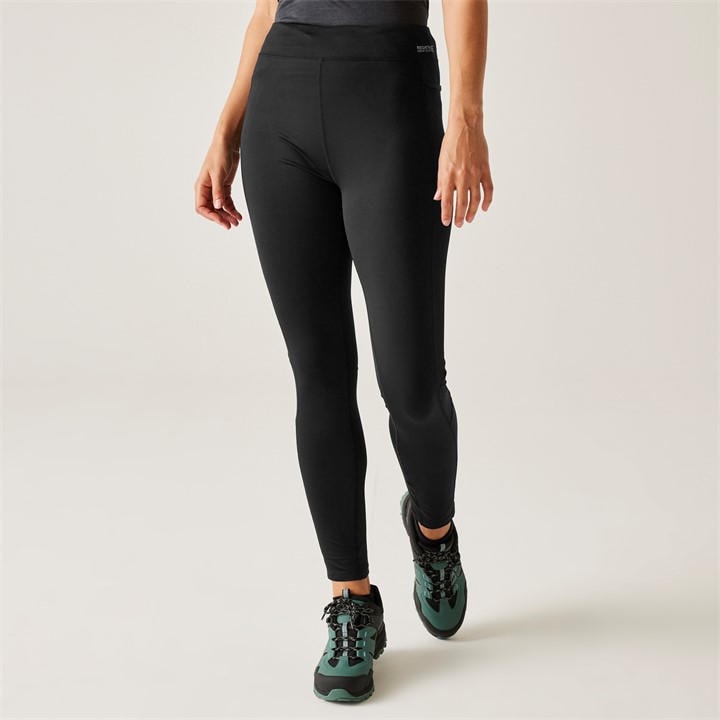 Regatta Women's Black Holleen Winter Legging Ii Size 14 R