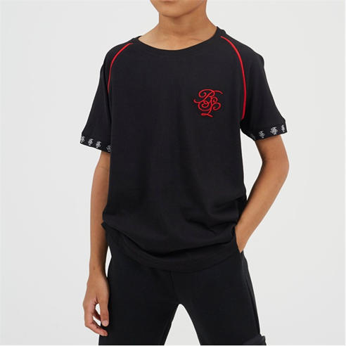 Brave Soul - Boys Crew Neck T-Shirt with Chest Embroidery