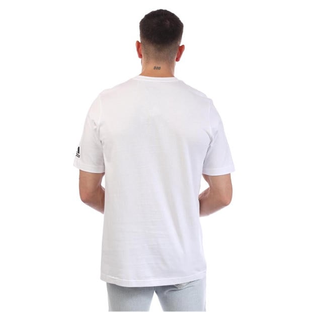 White - adidas - BOS Blank Tee