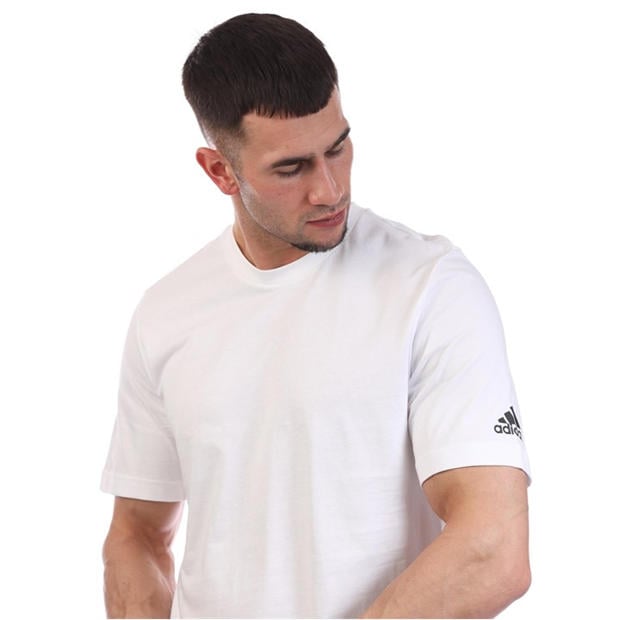 White - adidas - BOS Blank Tee