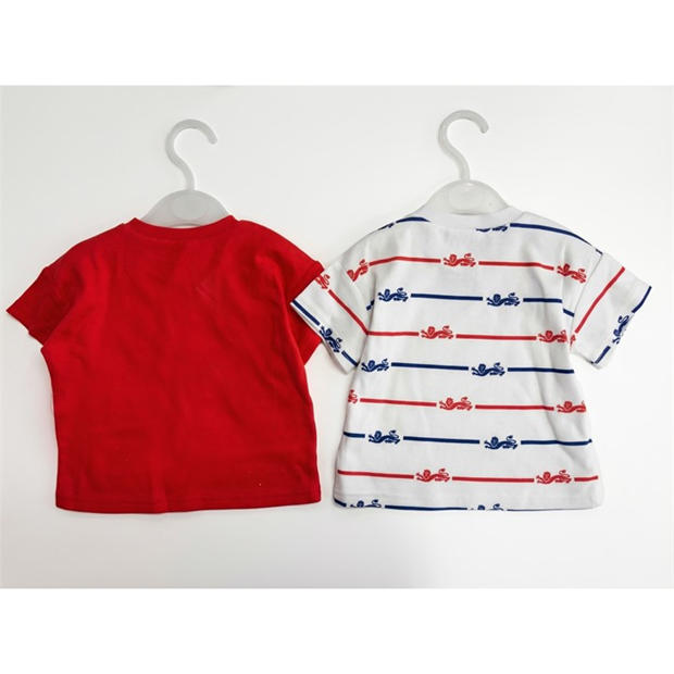 Red/White/Navy - Team - England Two Pack T-Shirt
