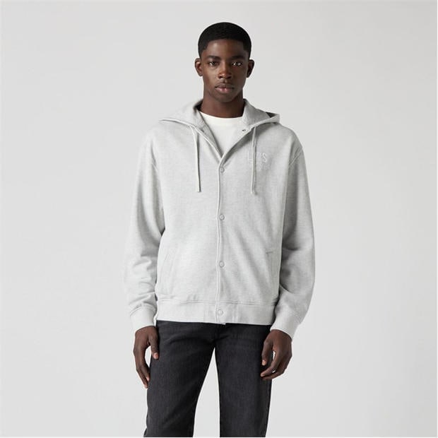 Grey - Levis - Alder Bomber Sweatshirt