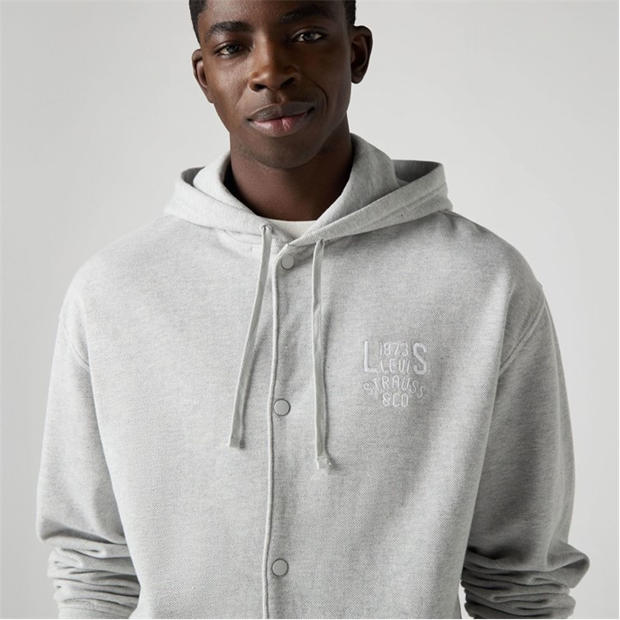 Grey - Levis - Alder Bomber Sweatshirt