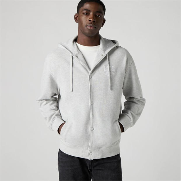 Grey - Levis - Alder Bomber Sweatshirt