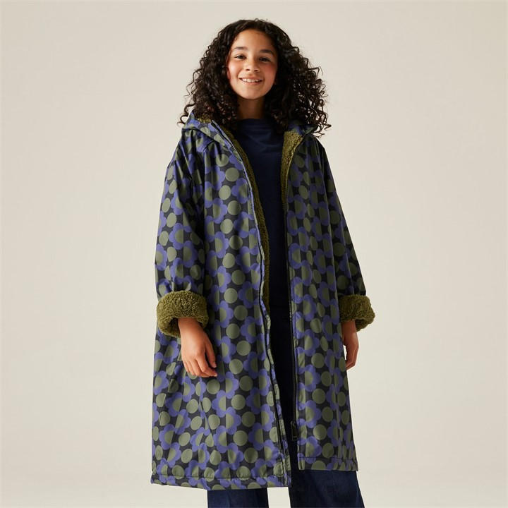 Regatta  Kids Blue Kids Orla Changing Robe Hydrofort Robe in Size 9-13yrs, Sports Direct