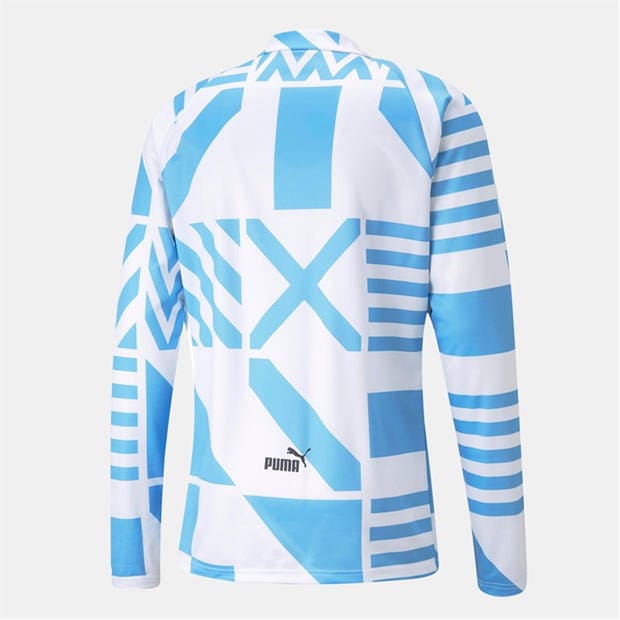 White blue - Puma - Manchester City FC Pre-Match Sweatshirt