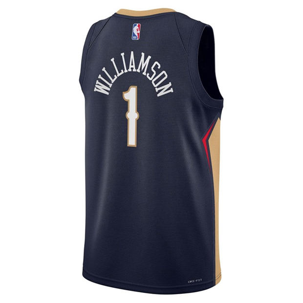 Blue - Nike - New Orleans Pelicans Williamson #1 Jersey