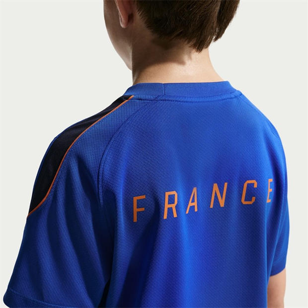 Blue/White - Nike - Kids' France Short Sleeve T-Shirt
