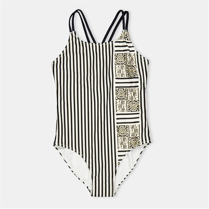 Biba Girls  Kids' Xback Scoop Neck Swimsuit in Size M, Sports Direct