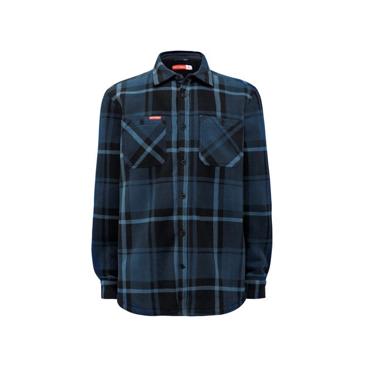 Hard Yakka Men's Blue Sherpa Jacket in Size Sml, Sports Direct