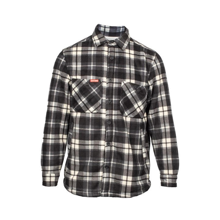 Hard Yakka Men's Grey Sherpa Jacket in Size 2XL, Sports Direct